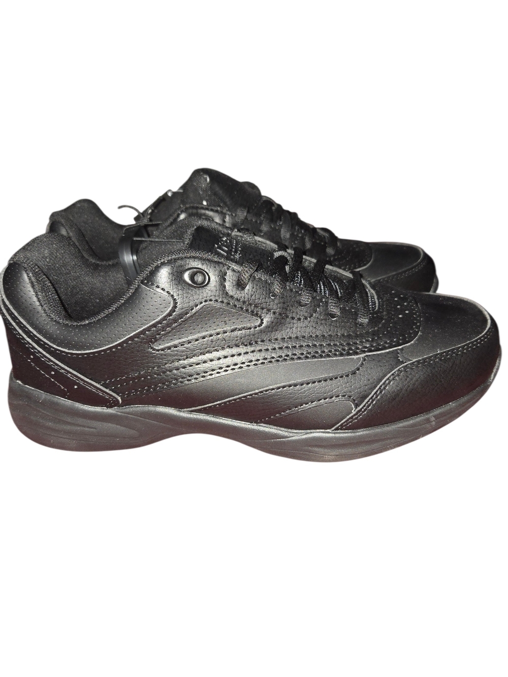 Treadsafe Men's Black Nons-slip Work Sneakers Size 10-Wide